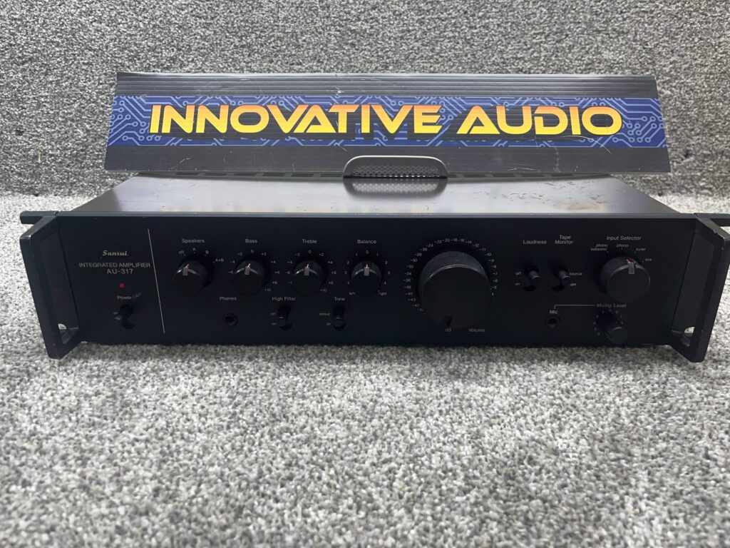 Sansui AU-317 Integrated Amplifier – Innovative Audio