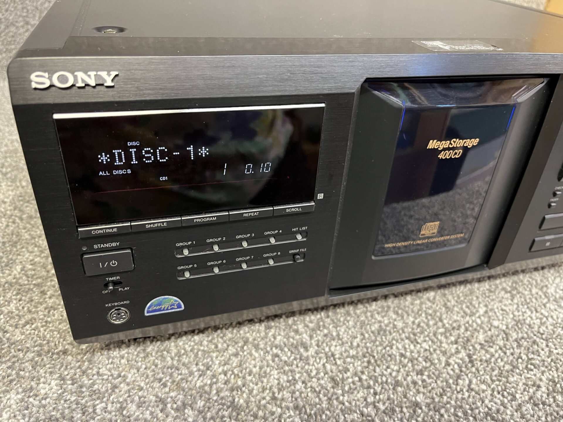 Sony CDPCX400 400disc CD Player Innovative Audio