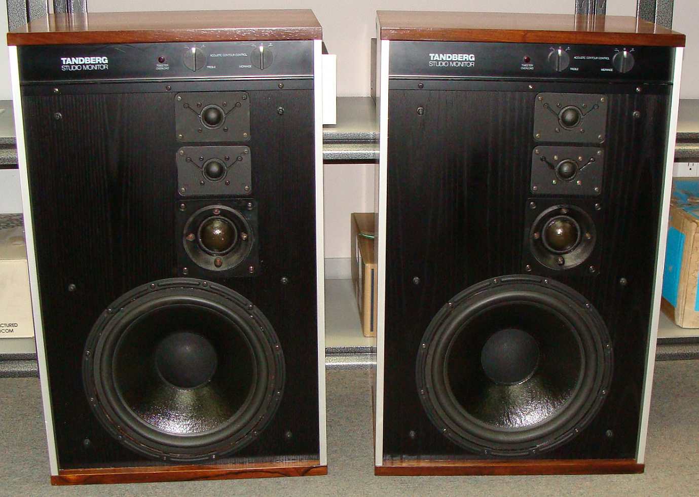 tandberg studio monitor speakers