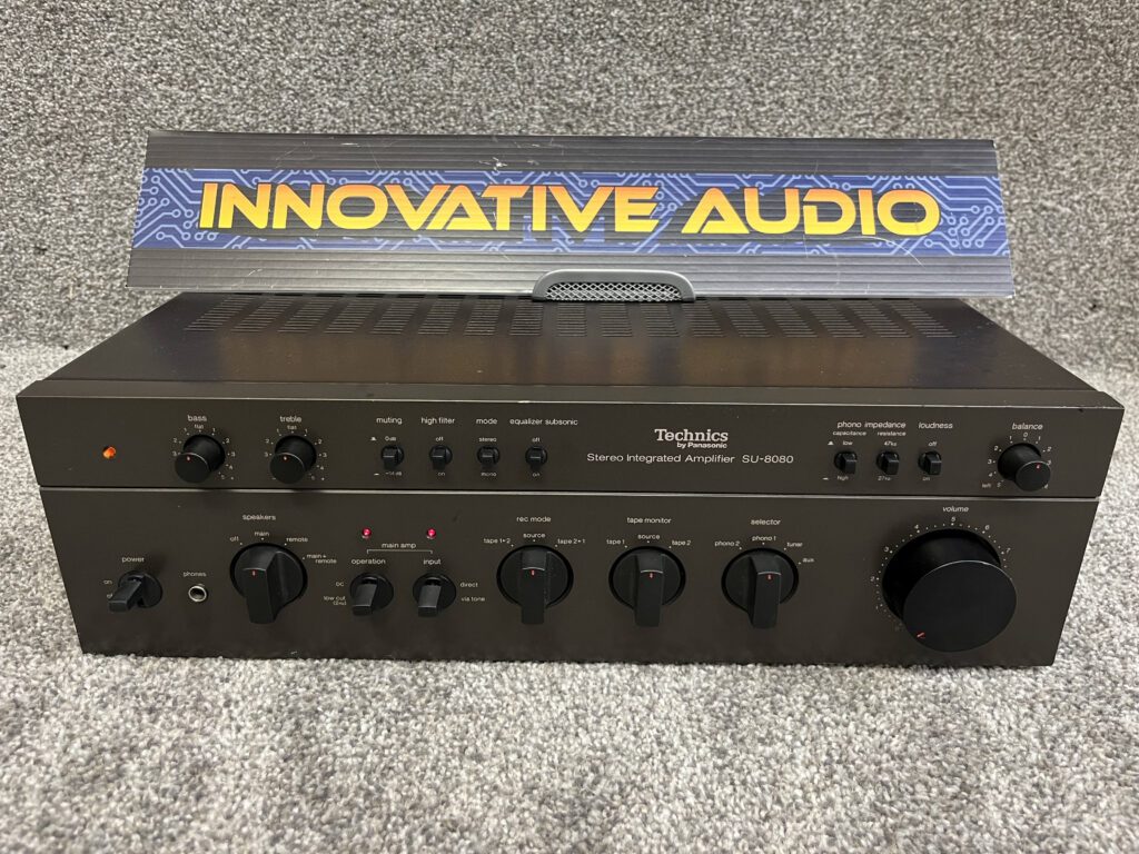 TechnicsテクニクスSU-8080A stereonomono - reference website about audio equipment