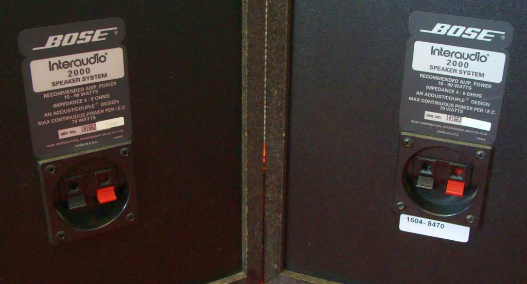 Innovative BOSE Interaudio 2000 terminals Innovative Audio